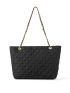 Minimalist Textured Chain Shoulder Bag