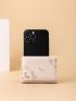 Bear & Letter Graphic Small Wallet