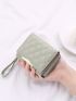 Quilted Detail Small Wallet