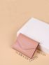Stitch Detail Small Wallet