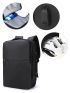 Men Zip Front Travel Backpack