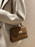 Minimalist Flap Square Bag