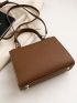 Minimalist Flap Square Bag