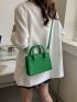 Double Handle Square Bag