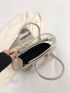 Minimalist Double Handle Square Bag