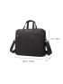 Men Minimalist Large Capacity Laptop Handbag Briefcase
