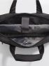 Men Minimalist Large Capacity Laptop Handbag Briefcase