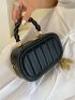 Mini Embossed Detail Box Bag