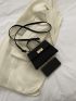 Mini Twist Lock Flap Square Bag