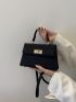 Mini Twist Lock Flap Square Bag