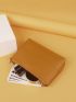 Letter Detail Square Bag