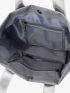 Men Minimalist Briefcase With Purse