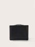 Shell & Faux Pearl Decor Small Wallet
