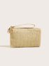 Minimalist Straw Bag