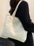 Minimalist Double Handle Shopper Bag