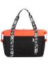 Letter Graphic Duffel Bag