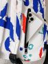 Graphic Pattern Functional Backpack