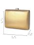 Metallic Minimalist Box Bag