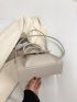 Minimalist Double Handle Square Bag