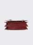 Fluffy Edge Design Buckle Decor Square Bag