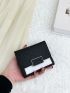 Litchi Embossed Small Wallet