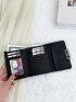 Litchi Embossed Small Wallet