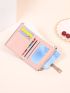 Metal Decor Small Wallet