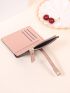 Metal Decor Small Wallet