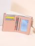 Metal Decor Small Wallet