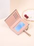 Metal Decor Small Wallet