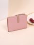 Stitch Detail Small Wallet