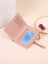 Stitch Detail Small Wallet