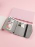 Color Block Small Wallet