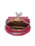Letter Patch Decor Satchel Bag