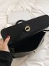 Twist Lock Flap Square Bag