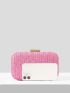 VCAY Minimalist Straw Bag