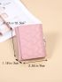 Heart Quilted Small Wallet