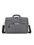 Men Letter Graphic Large Capacity Laptop Handbag Briefcase