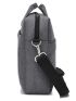 Men Letter Graphic Large Capacity Laptop Handbag Briefcase