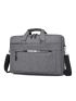 Men Letter Graphic Large Capacity Laptop Handbag Briefcase