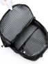 Drawstring Side Functional Backpack