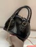 Chain Decor Dome Bag