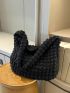 Textured Ruched Bag