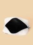 Mini Zip Front Square Bag With Coin Purse