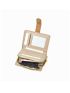 Letter Graphic Snap Button Small Wallet