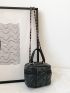Mini Quilted Bucket Bag