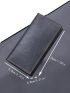 Textured Long Wallet Stitch Detail Vintage