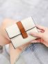 Litchi Embossed Small Wallet