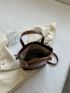 Mini Studded Decor Bucket Bag