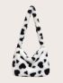 Heart Graphic Hobo Bag